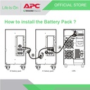 Battery Pack for APC Easy UPS On-Line SRV 6/10kVA SRV240BP-9A
