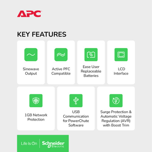 UPS APC Back UPS Pro 1200VA 720W BR1200SI