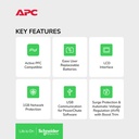 UPS APC Back UPS Pro BR 900VA, 6 Outlets, AVR, LCD Interface BR900MI