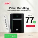 Bundling UPS APC BVX900LI-MS + Surge Protector PM5-GR