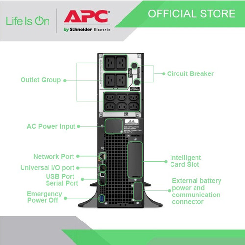 UPS APC SRT5KXLI / SRT5000XLI 4500Watts 5000VA