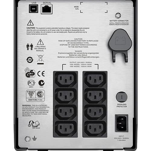 UPS APC SMC1000I SMART-UPS C 1000VA LCD 230V