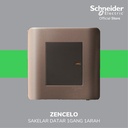 Schneider Electric ZENcelo 16AX Saklar 1 Gang 1 Arah - E8431_1_SZ_G3