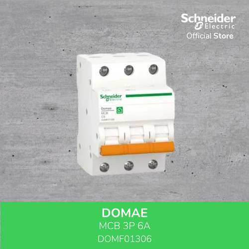 Schneider Electric Domae MCB 3P C 6A 6000A