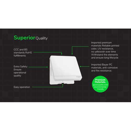 Schneider Electric AvatarOn TV Socket Wood - E8331TV_WD