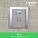 Schneider Electric Neo 1 Gang Kontak RJ45 & Cat5E - E3031RJ5E_GS