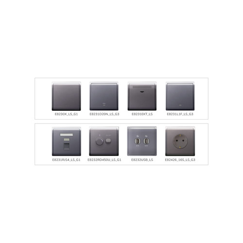 Schneider Electric PIENO Saklar Lampu 1 Gang 16AX - E8231MF_LS_G3