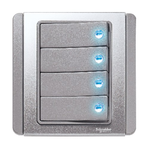 Schneider Electric Neo Saklar Lampu 4 Gang 2 Arah - E3034H2_EBGS_G3