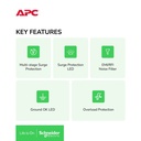 APC Stop Kontak Colokan Listrik Anti Petir Surge Protector PM8GR