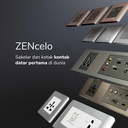 Schneider Electric ZENcelo USB Charger 2 Gang - E8432USB_WE