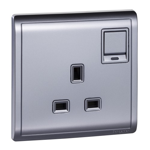 Schneider Electric PIENO 1 Gang Stop Kontak Saklar - E8215N_LS_G1