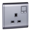 Schneider Electric PIENO 1 Gang Stop Kontak Saklar - E8215N_LS_G1