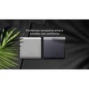 Schneider Electric PIENO Saklar 4 Gang 1 Arah - E8234L1F_LS_G3