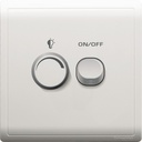 Schneider Electric PIENO 450W 1 Gang Dimmer - E8232RD450U_WE_G1