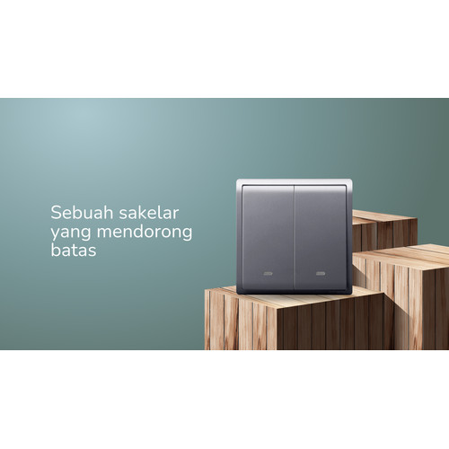 Schneider Electric PIENO USB Charger - 1 Gang 2.1A - E8231USB_WE