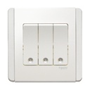 Schneider Electric Neo Saklar Lampu 3 Gang 2 Arah- E3033V2_EWWW_G3
