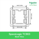 Schneider Electric SpaceLogic Thermostat Ruangan - White - TC903-3A2L