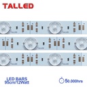 LED BARS WHITE LAMPU NON WATERPROOF 95CM/12WATT JNJ TALLED