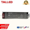 POWER SUPPLY INDOOR WHOOSH 24V 200W 8,3A LED LIGHT BOX SLIM JNJ TALLED