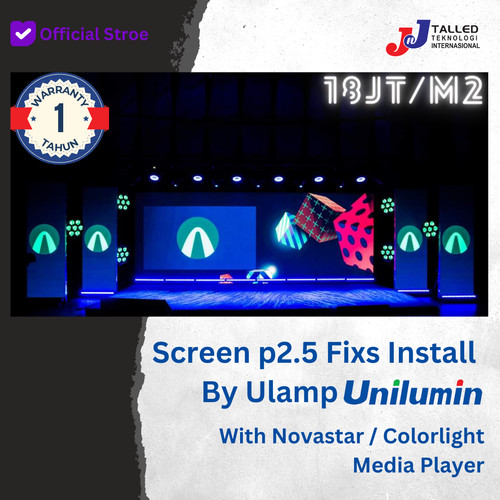 LED Videotron P2.5 Cailiang Indoor Instalasi Permanen Videowall