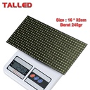 PANEL MODULE MODUL LED P10 RUNNING TEXT SMD PUTIH WHITE OUTDOOR TALLED
