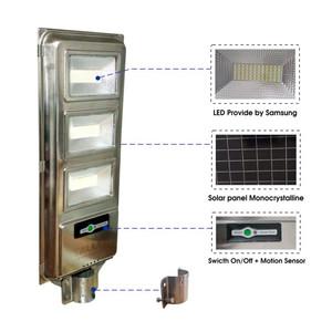 LAMPU JALAN 150 SOLAR CELL TENAGA SURYA TALLED ALL IN 1 LED BY Samsung