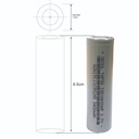 BATTERY 18650 SEOUL TAPOW MAX 3400 MAh 3.7V