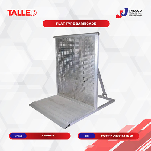 MOJO BARIKADE BARRIER ALMUNIUM LURUS SIKU PINTU TALLED