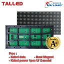 MODUL CAILIANG LED P10 RUNNING TEXT SMD HIJAU GREEN OUTDOOR TALLED
