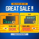 Module P10 Running Text Putih Full Outdoor