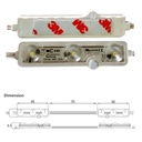 LAMPU MODULE LED 3 MATA NC LED SAMSUNG 2835 WHITE 1.2W MADE IN KOREA