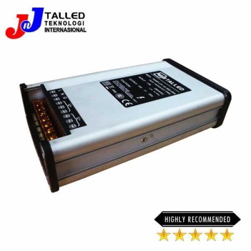 POWER SUPPLY 12V 25A 300W SEMI WATERPROOF IP65 TALLED