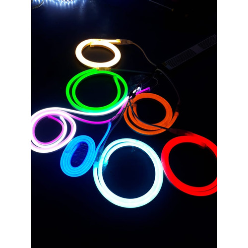 Neonflex / Neonsign LED Fleksibel 12V DC 6W/M TALLED + SET ADAPTOR