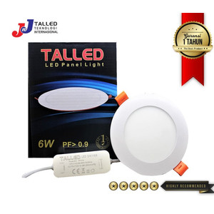 LAMPU DOWNLIGHT 6W 120mm/ LED PANEL LIGHT 6W TALLED GARANSI 1 THN