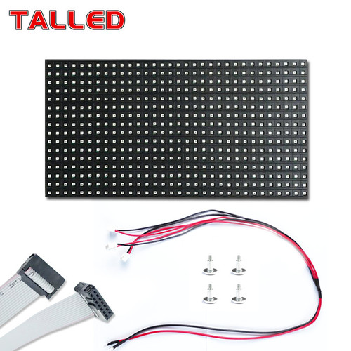 MODUL CAILIANG LED P10 RUNNING TEXT SMD HIJAU GREEN OUTDOOR TALLED