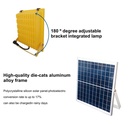 LAMPU SOROT LED SOLAR PANEL 150W TALLED