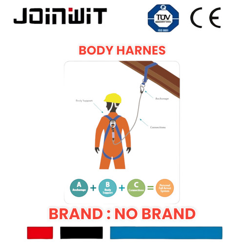 ALAT PENGAMAN/safety harnes body/harness/herness SINGLE HOOK- panjang