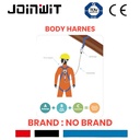 ALAT PENGAMAN/safety harnes body/harness/herness SINGLE HOOK- panjang