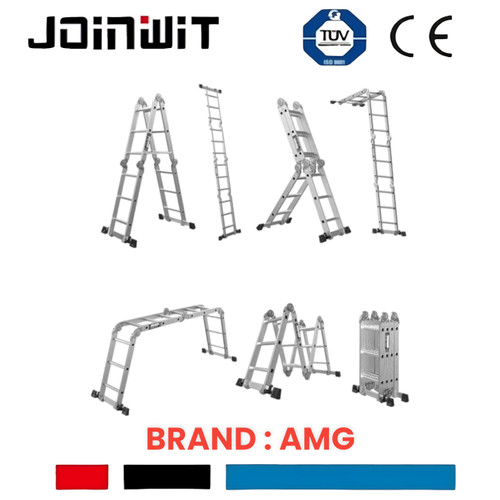 Tangga Multifungsi 5.8 Meter Tangga Lipat Tangga Alumunium AMG
