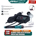 Yihua 882D 2 IN 1 Upgrade Blower Solder Uap HP Hot Air Gun Digital OR