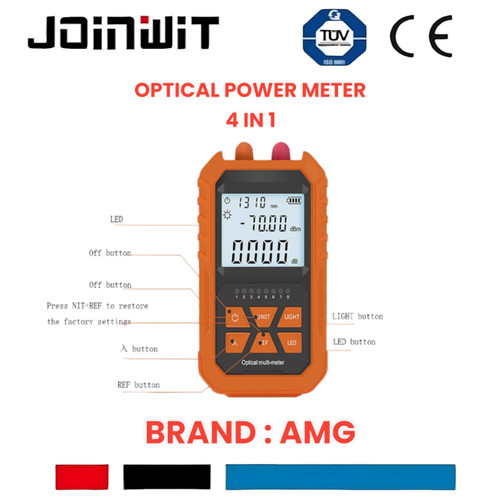 OPM 3in1 MINI OPM+VFL+TESTER Network Cable 3 in 1 Optical Power Meter