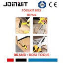 Toolset Toolkit Toolbox Tool Set Tool Kit Tool Box 18pcs BOSI TOOLS