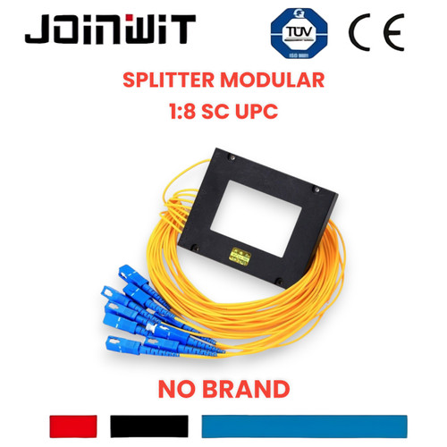 Passive splitter / pasif spliter 1:8 fiber optic ( MODULAR ) SC/ APC