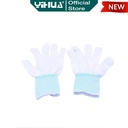 Yihua Sarung Tangan Kain Gloves Putih Sarung Tangan Teknisi 1 Pasang