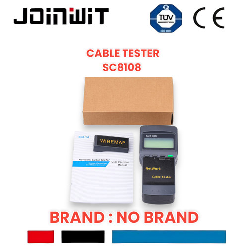 Cable Tester SC8108 LCD CAT5 RJ45 Network LAN