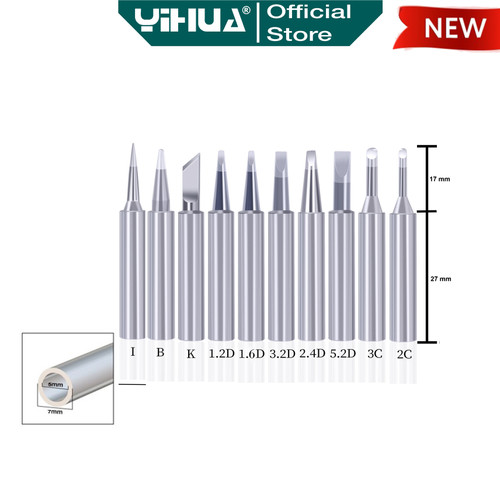 Yihua 902 Mata Solder Station Series 902 Tip Lurus Tapak Kuda Original