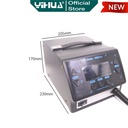 Yihua 993DM-II Blower Solder Uap Hot Air Gun Chanel Suction Pen ORI