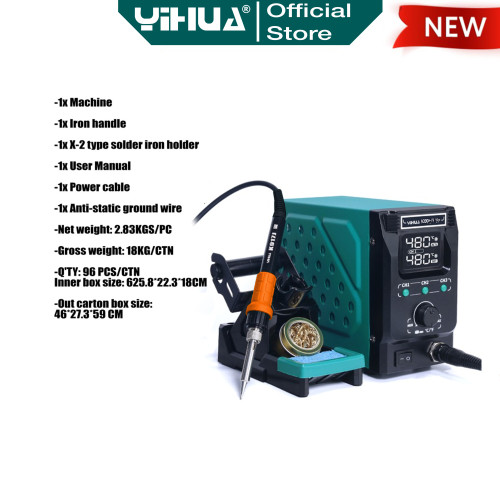 Yihua 939D+ IV Solder Station Digital 90W Temperature Adjustable ORI