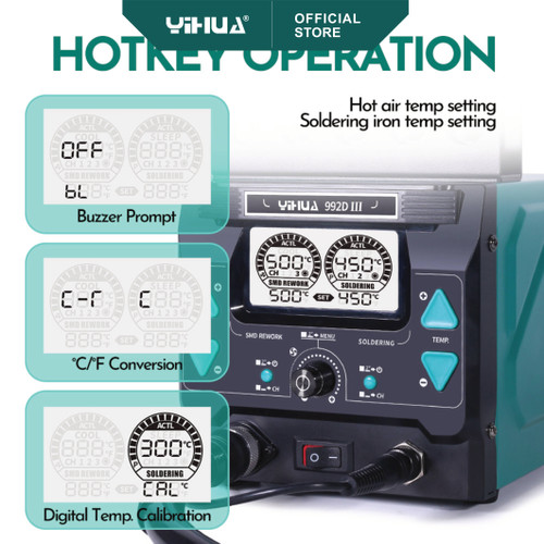 BLOWER YIHUA 992D-III PACKAGE 2 ORIGINAL