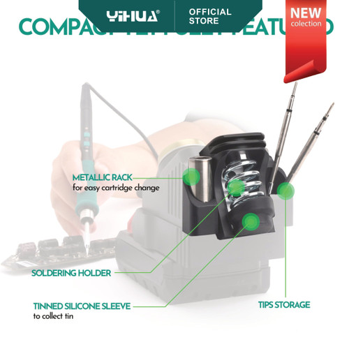 SOLDER STATION YIHUA 982-VI3 (MIWOQI BATTERY) ORIGINAL